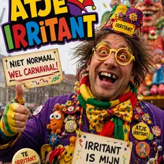 Atje Irritant carnavalsartwork